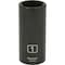 Dynamic 1/2" Drive Deep Socket, Black Phosphate, Tools 1/2" Drive 6 Point SAE, 1" Deep Length D014532 - alternate 4